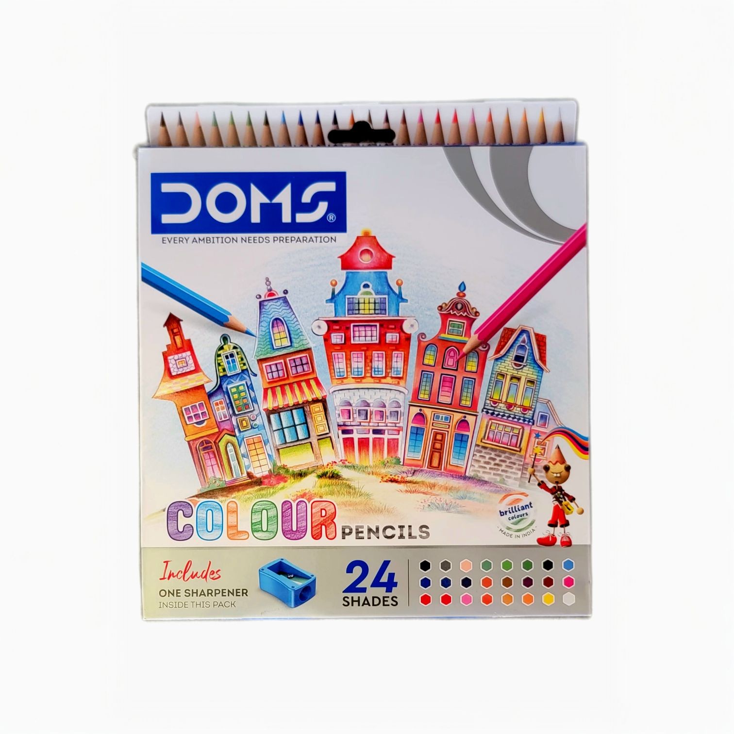 Doms pencil 24 shades
