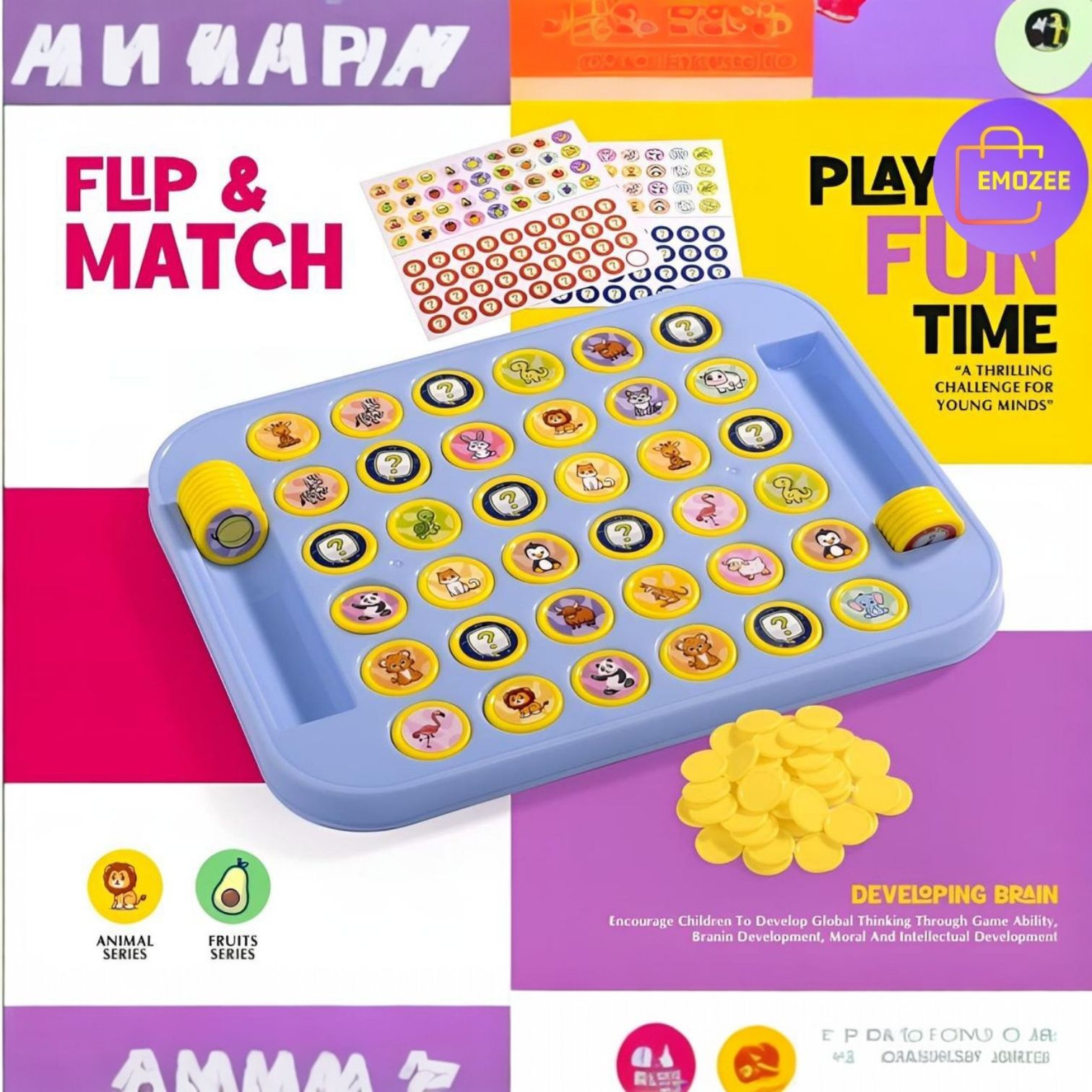 Flip & Match Board Game