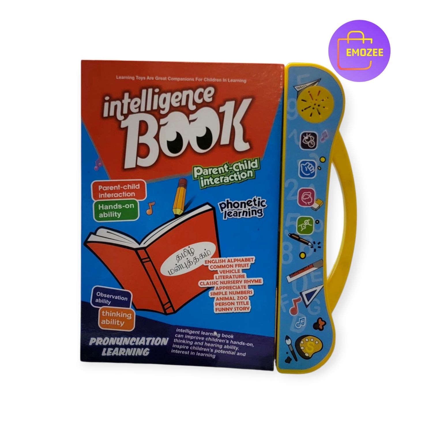 Study Book & Puzzle(Pre school Learning)Tamil Intelligence
