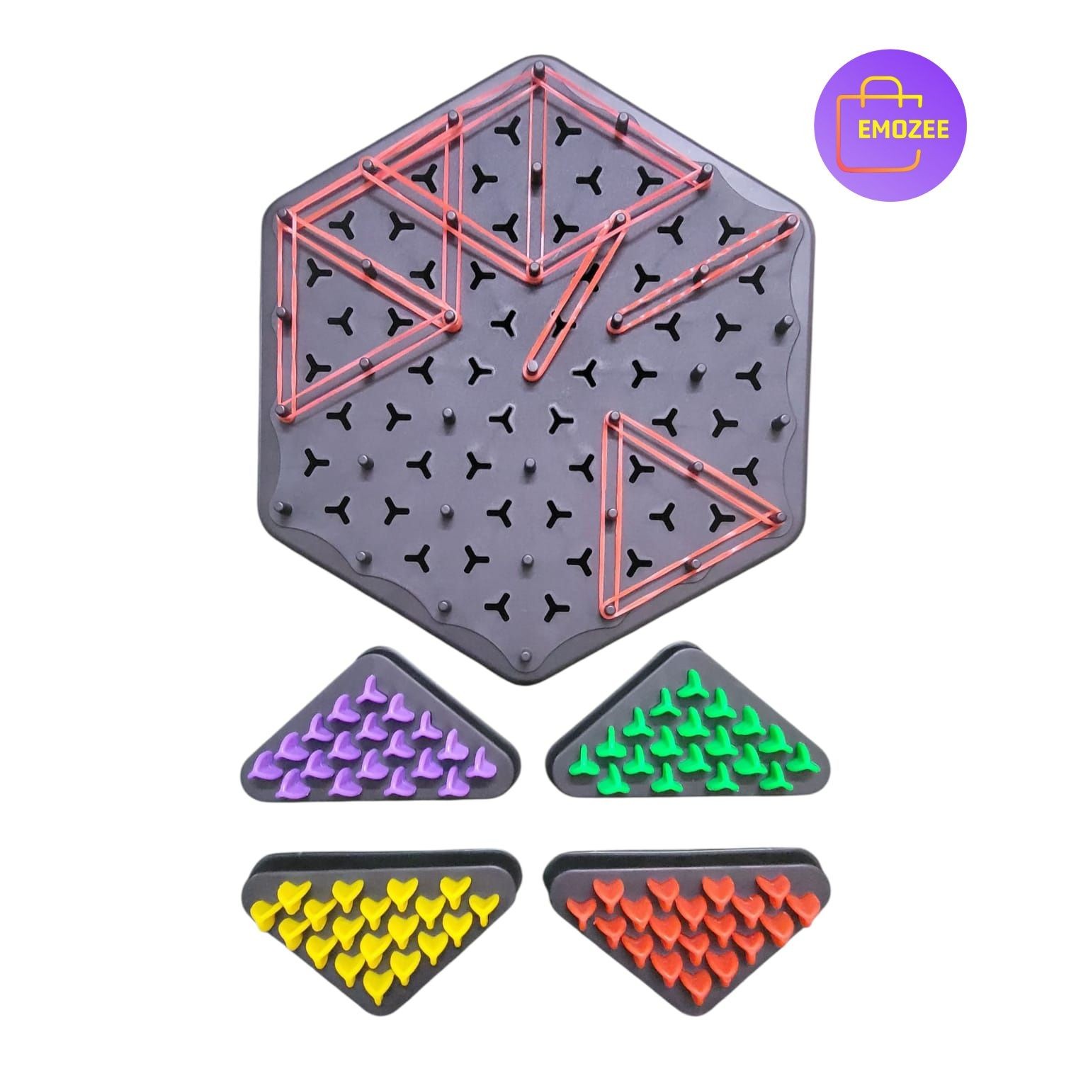 Triangle Chess Board Game